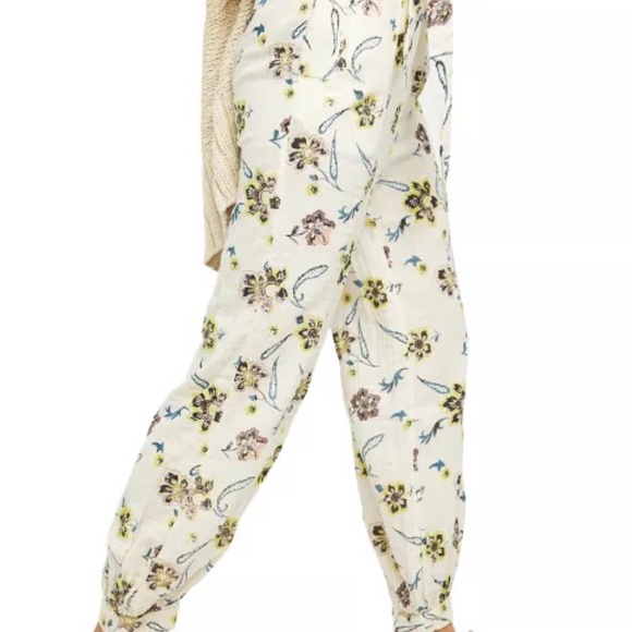 HP💝Free People Floral Trouser medium - Picture 3 of 4